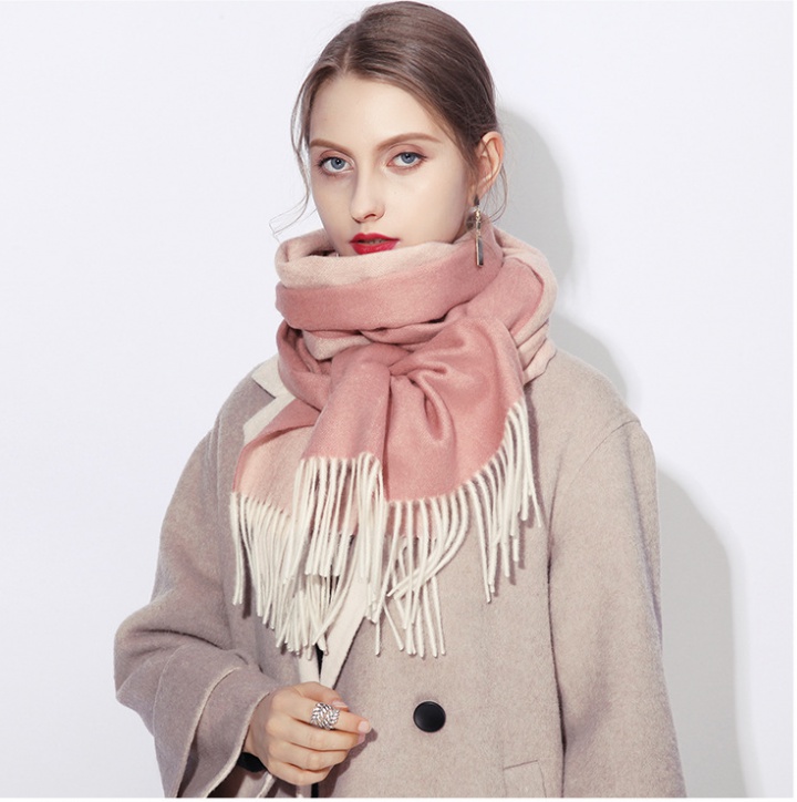 All-match wool scarves British style unisex shawl