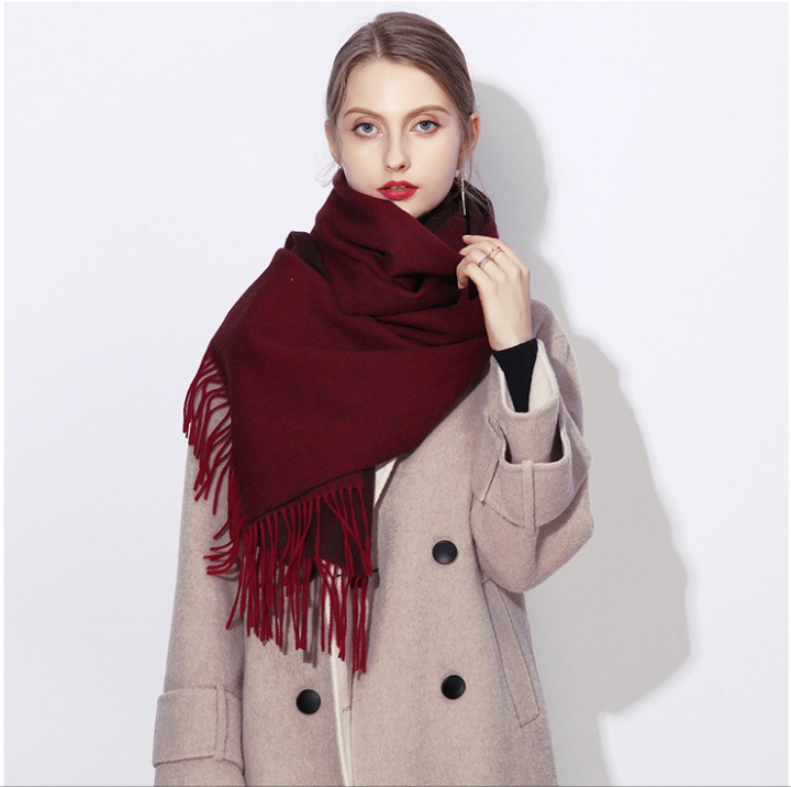 All-match wool scarves British style unisex shawl
