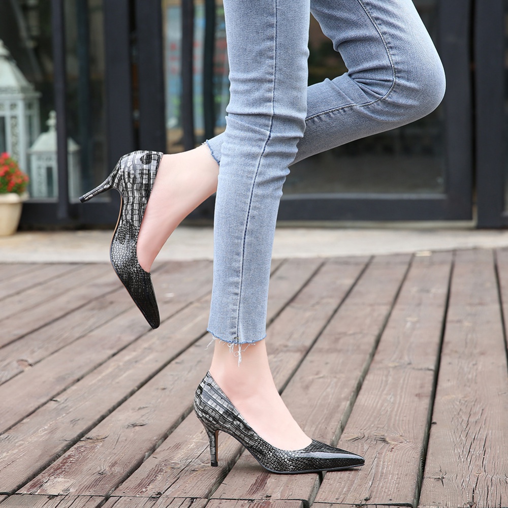 Sexy European style high-heeled large yard shoes
