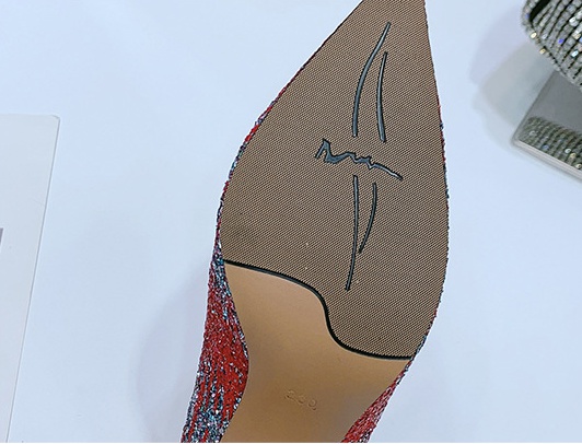 Pointed high-heeled shoes shoes for women