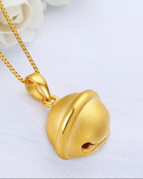 Gold pendant child baby gift creative necklace