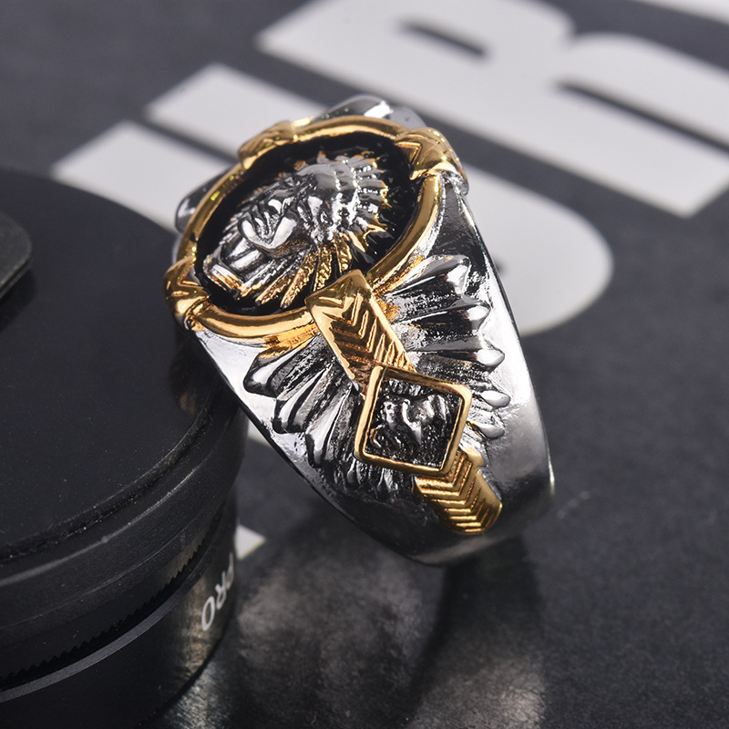 Indiana hip-hop style double color ring