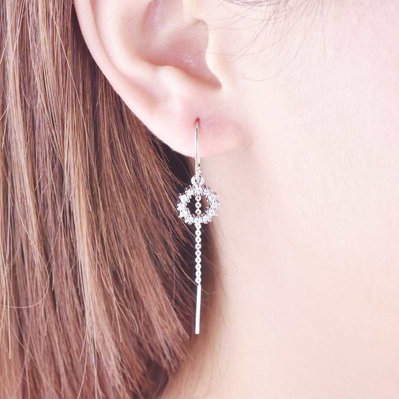 Sweet long personality earrings for women