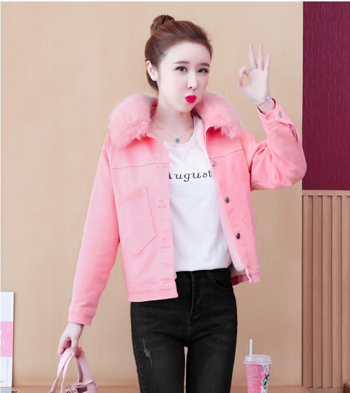 Autumn and winter jacket cotton coat for women