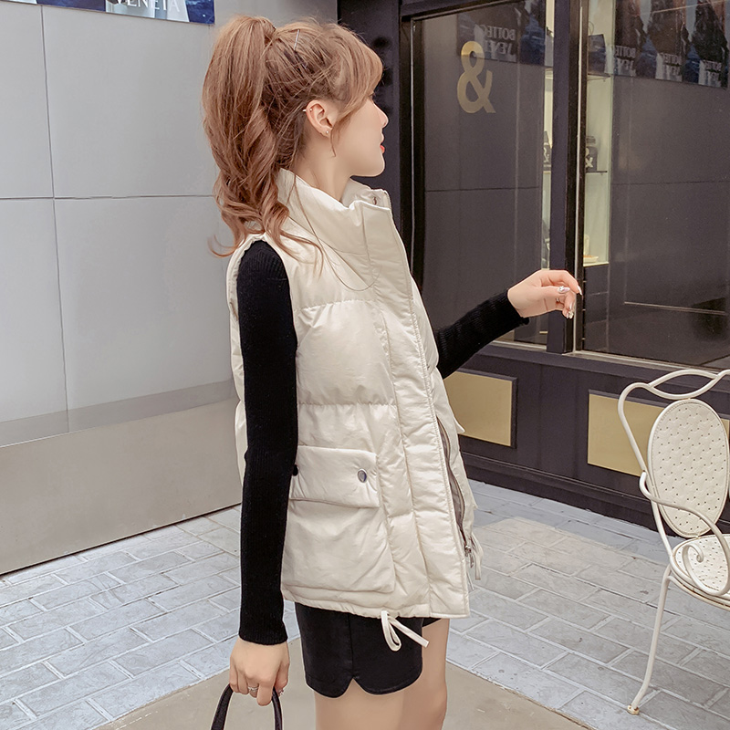 Cotton Korean style coat autumn and winter loose vest