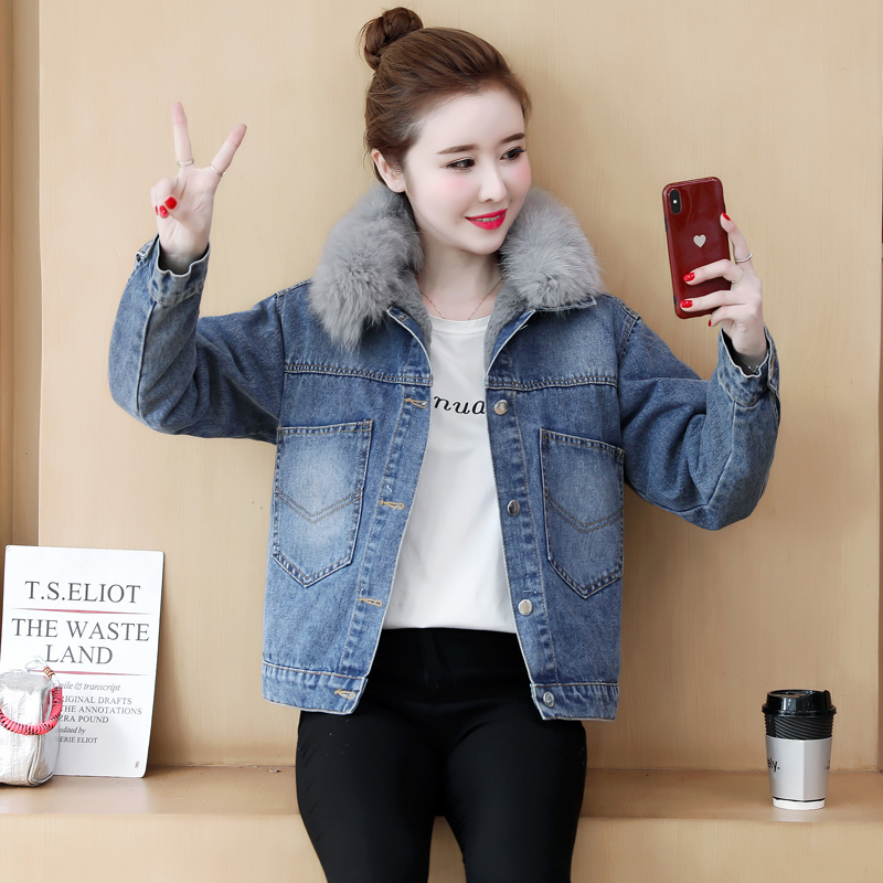 Korean style coat bat sleeve cotton coat for women