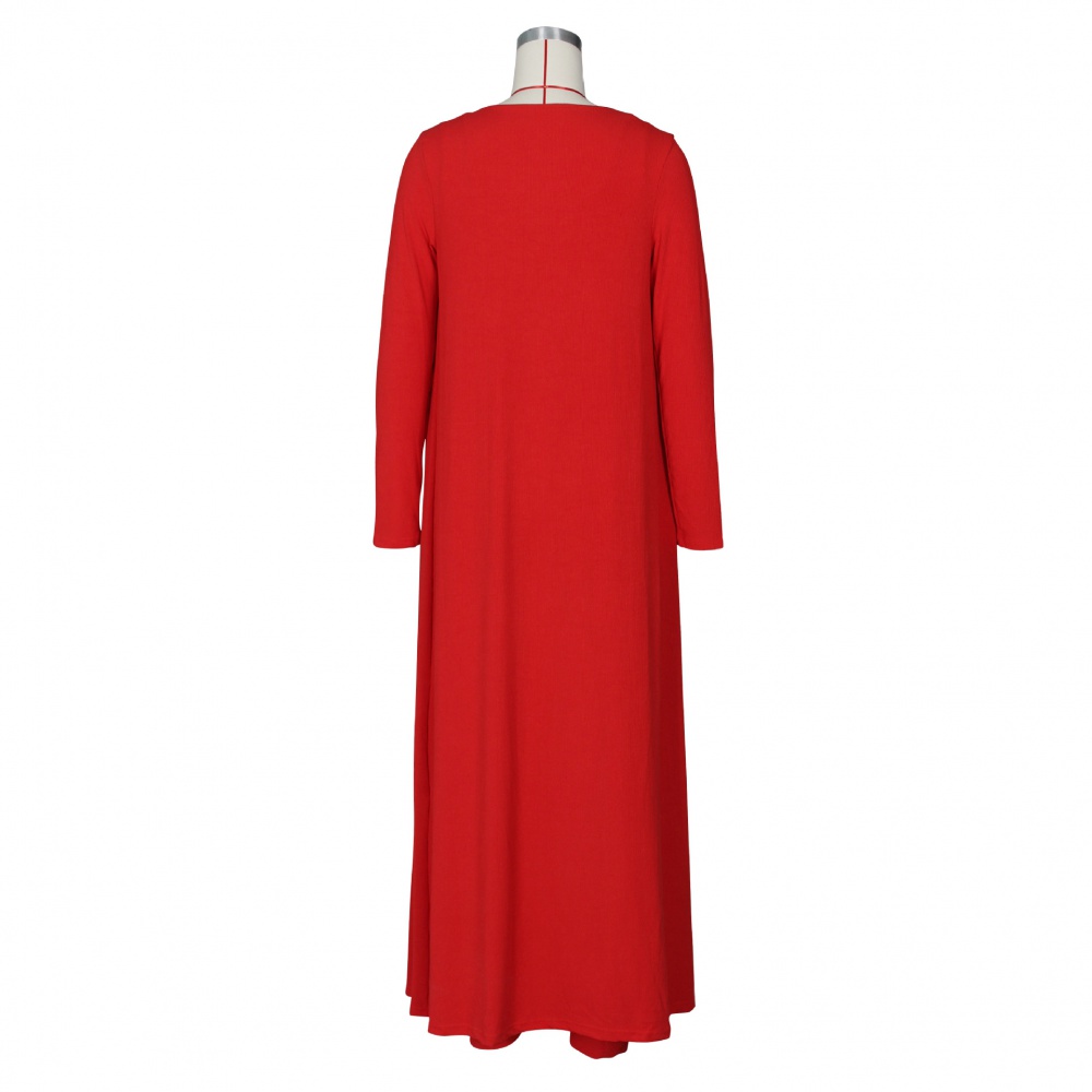 Autumn and winter coat robe 3pcs set for women