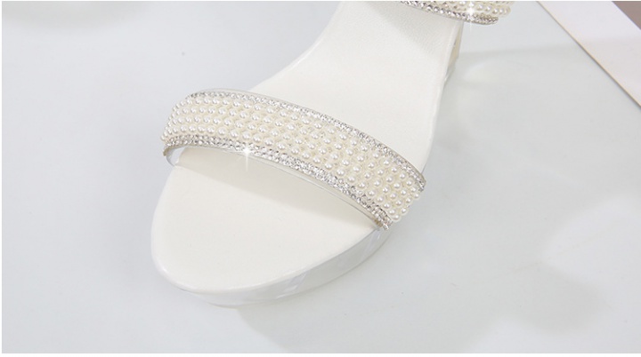 Crystal high-heeled shoes shoes for women