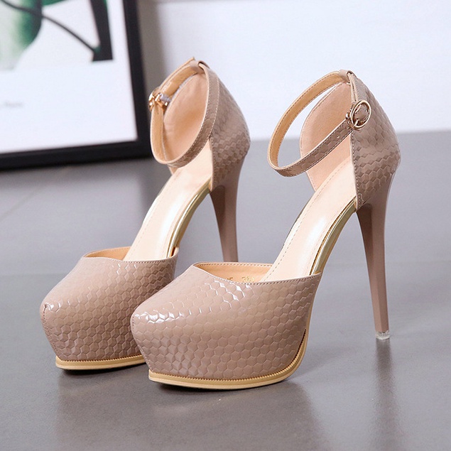 All-match sandals high-heeled shoes for women