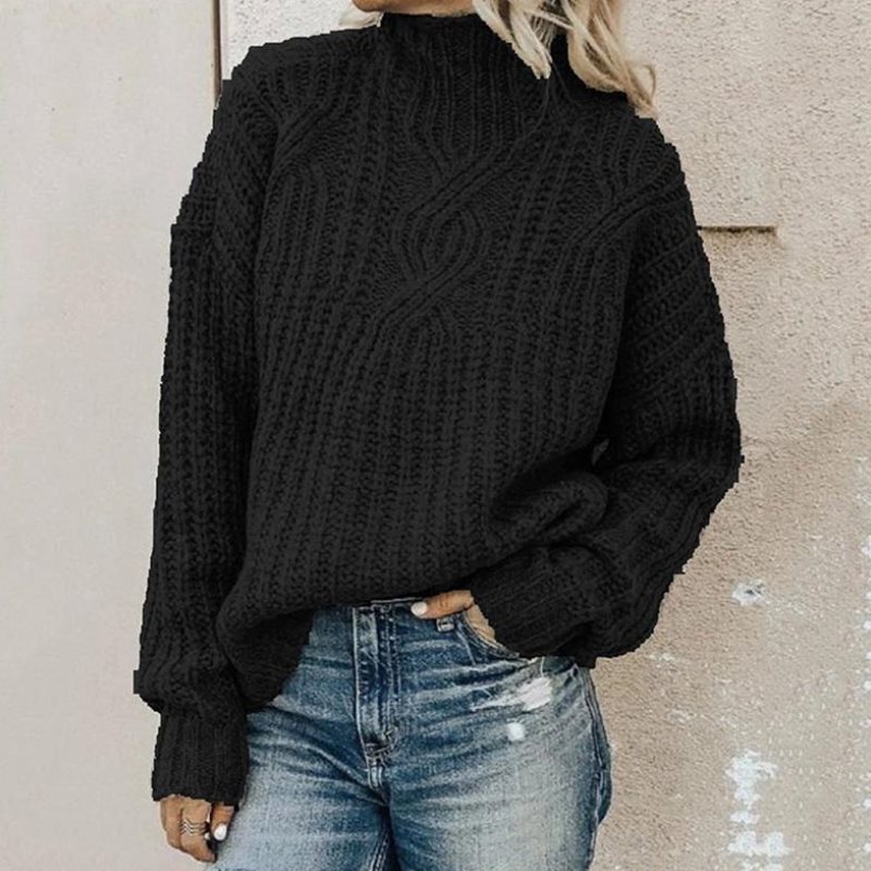 European style sweater twist shirts for women