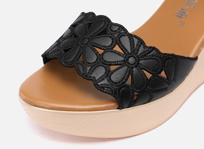 Thick crust slipsole sandals all-match platform for women