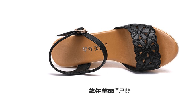 Thick crust slipsole sandals all-match platform for women