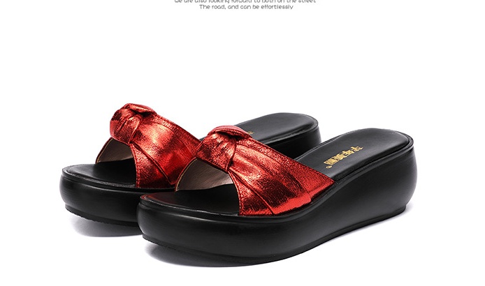 Fashion trifle slippers slipsole platform for women