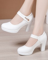 Thick crust perform shoes catwalk large yard high-heeled shoes