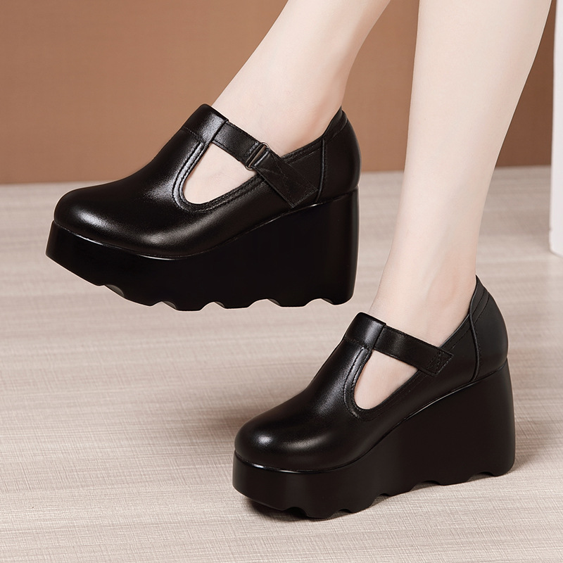 Large yard autumn shoes trifle platform for women