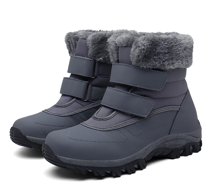 Autumn and winter cotton shoes elderly snow boots for women