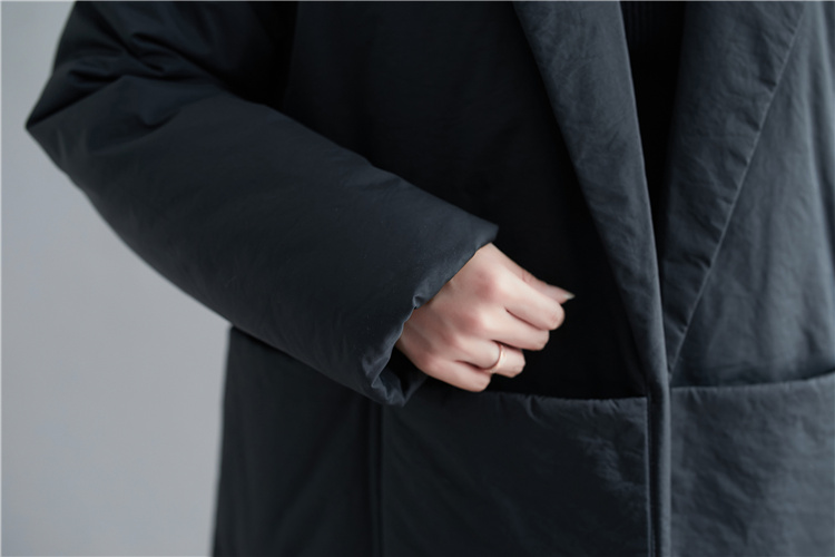 Large yard fat cotton coat loose business suit for women