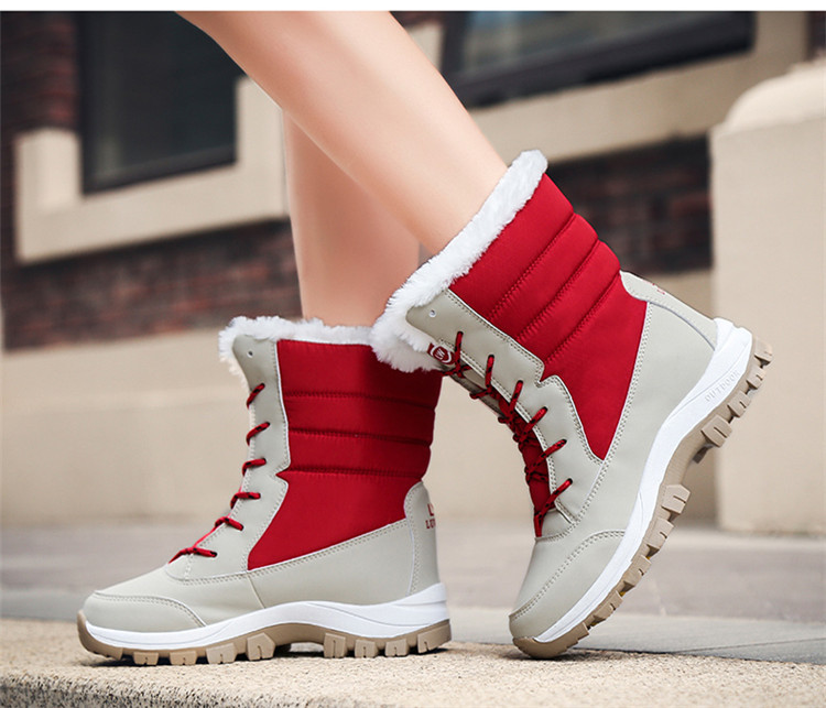 Winter thermal boots outdoor sports thick short boots for women