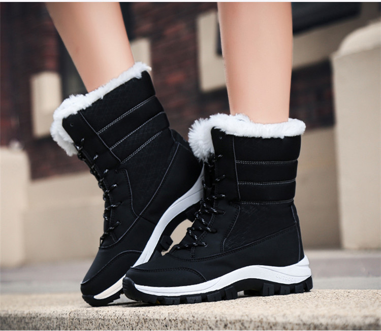 Winter thermal boots outdoor sports thick short boots for women