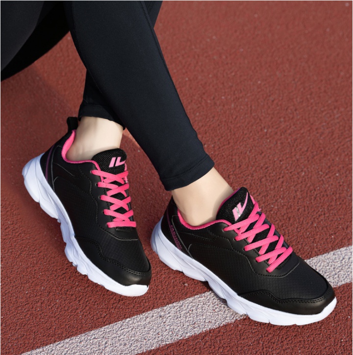 All-match black Sports shoes flat shoes for women