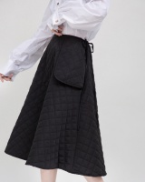 Maiden large pockets lovely autumn and winter cotton skirt