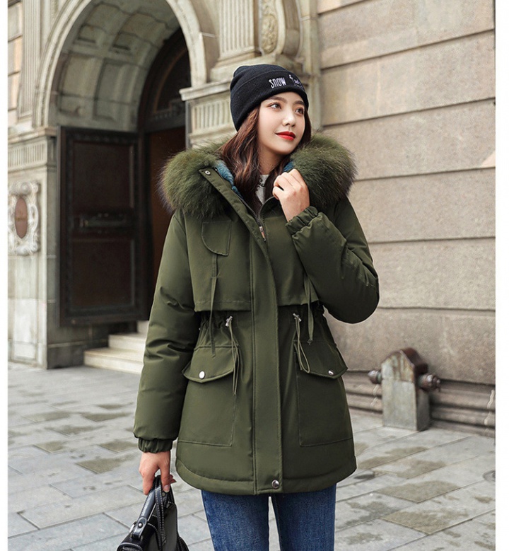 Thick Korean style coat winter cotton coat for women