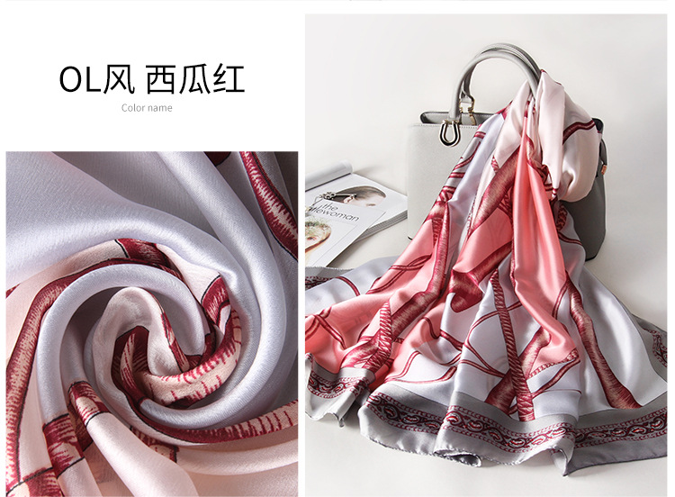 Korean style all-match shawl printing long scarves