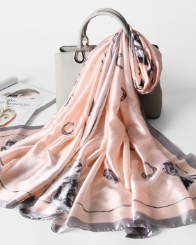 Long all-match scarves printing Korean style shawl for women