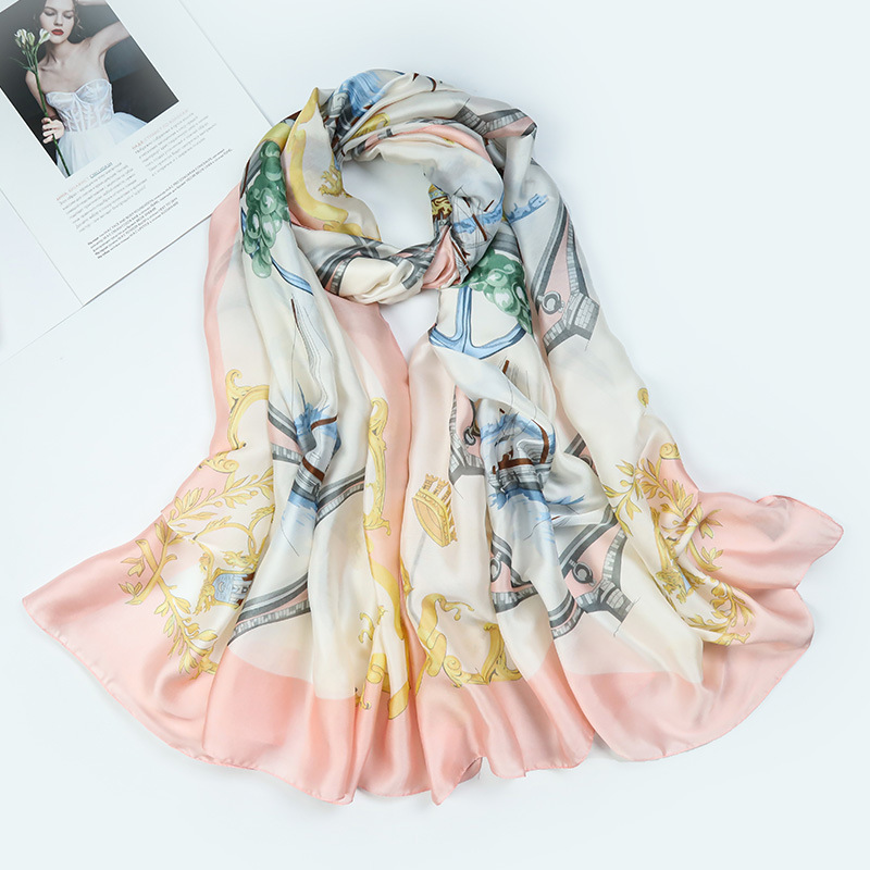 Printing long shawl Korean style all-match scarves