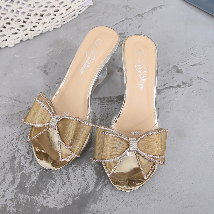 Slipsole summer slippers rome crystal sandals for women