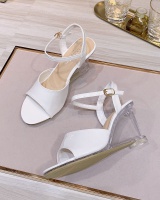 Summer crystal high-heeled shoes sexy sandals