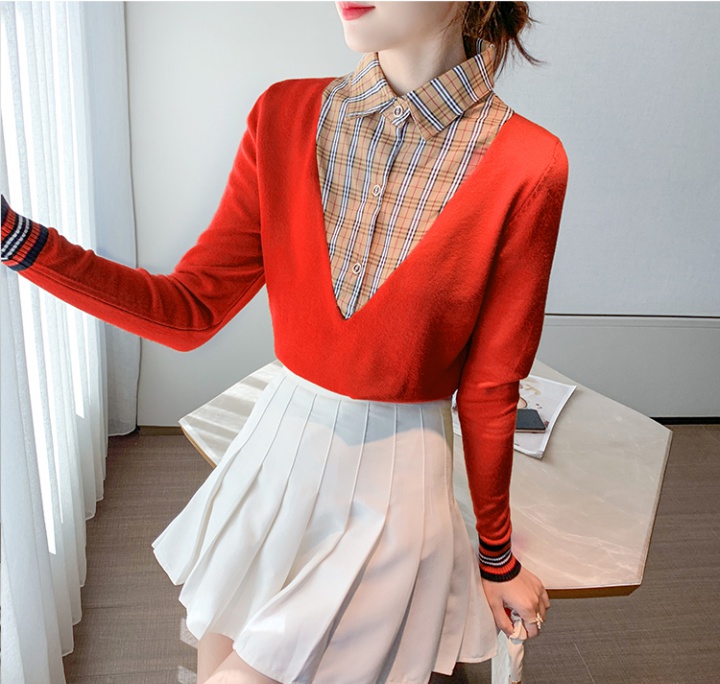 Autumn and winter bottoming shirt sweater for women