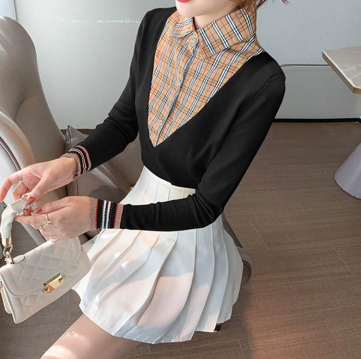 Autumn and winter bottoming shirt sweater for women