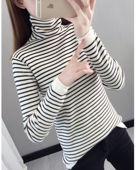 Western style bottoming shirt high collar tops