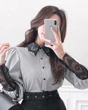 Commuting business suit Korean style shirt for women