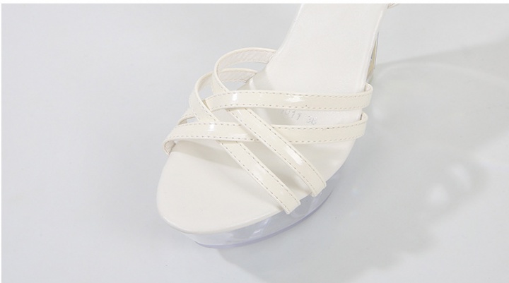 Nightclub shoes crystal high-heeled shoes for women