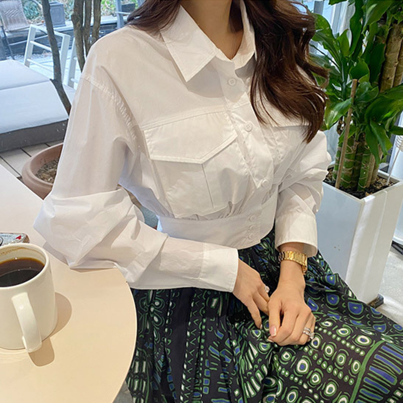 Autumn business suit commuting shirt for women