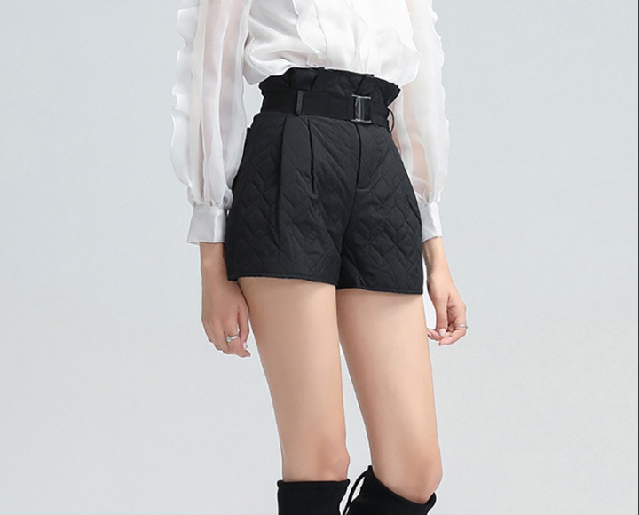 Autumn simple all-match frenum Korean style shorts