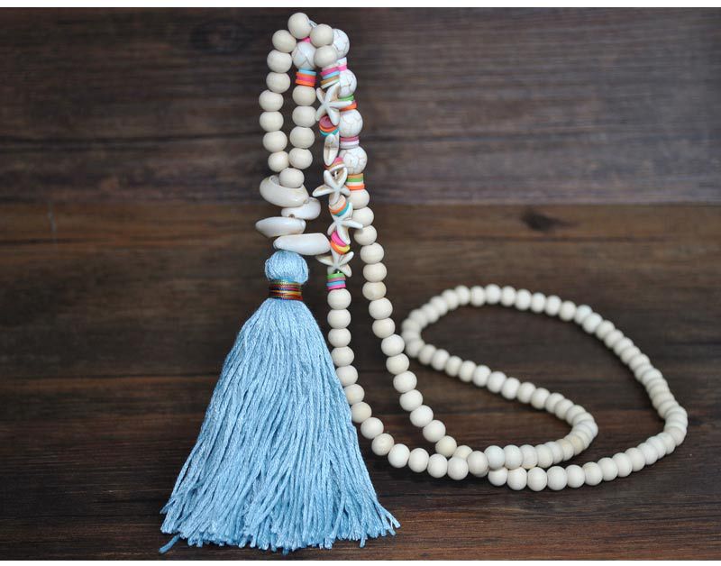 Tassels necklace beads accessories for women