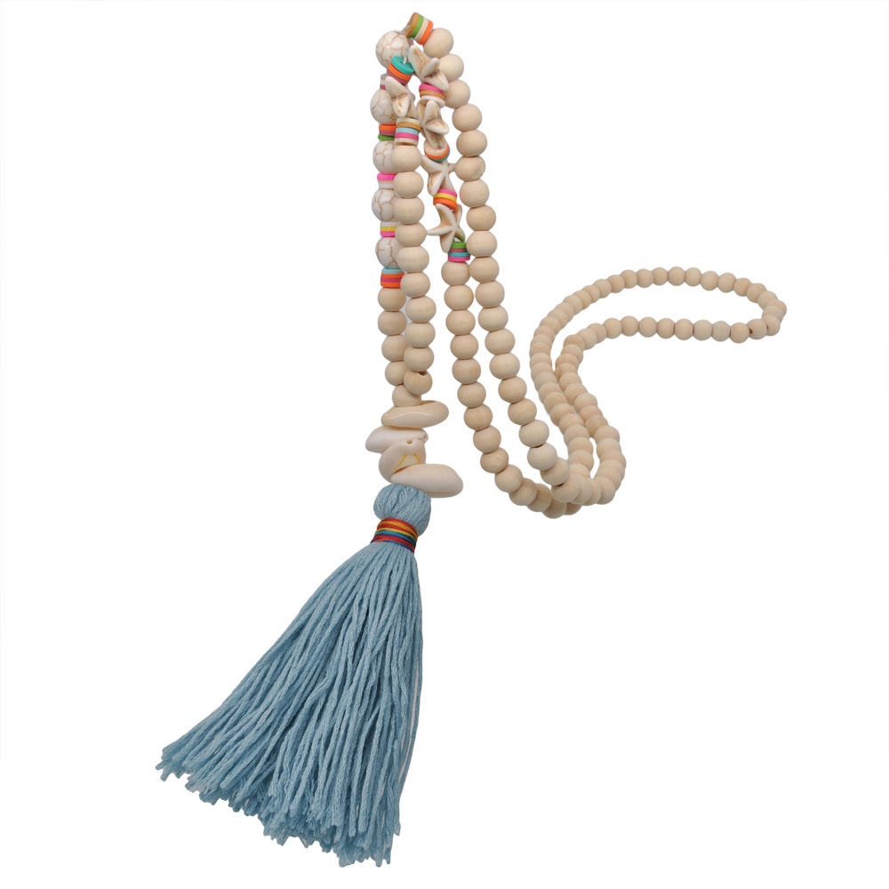 Tassels necklace beads accessories for women