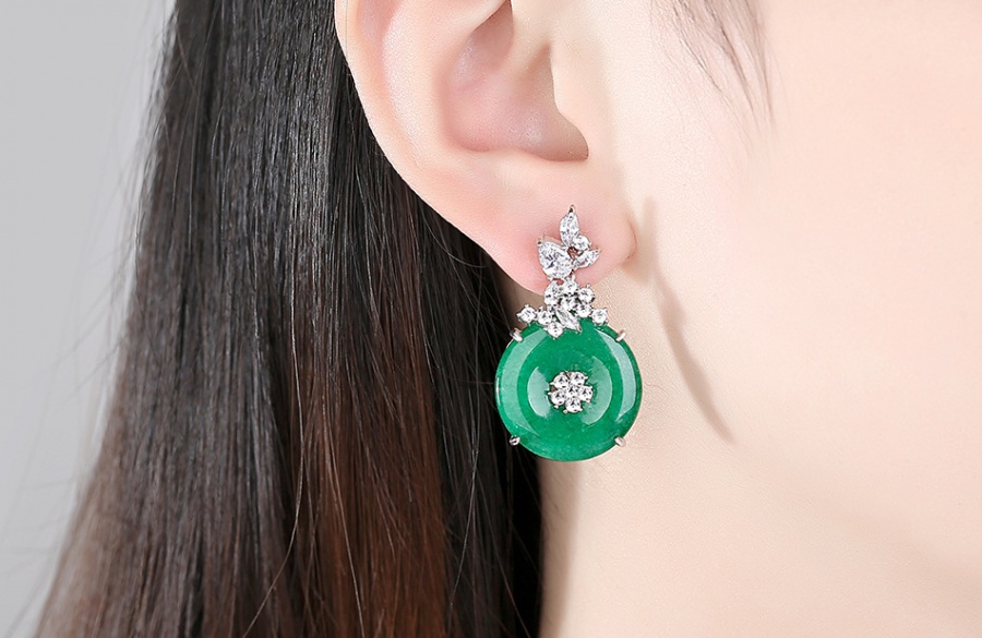 Gift European style earrings temperament stud earrings