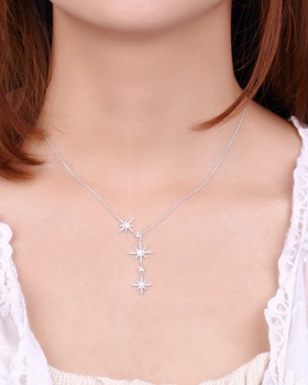 Pendant clavicle necklace luxurious necklace for women