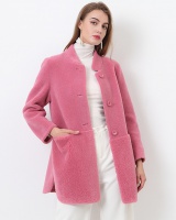 Imitation of mink velvet mink coat autumn overcoat for women