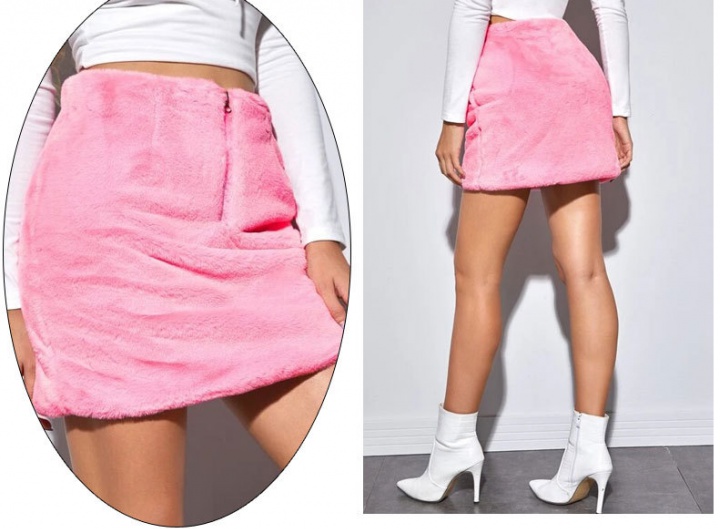 Anti emptied slim short skirt student skirt for women