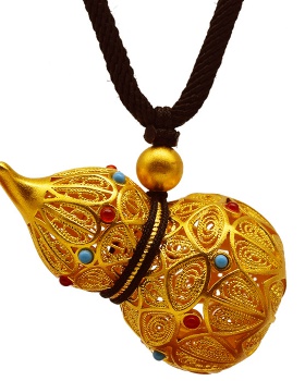 Pendant gourd necklace for women