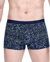 Medium waist printing boxers tracelessness briefs