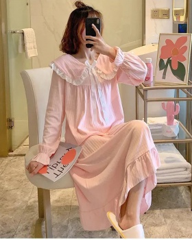 Exceed knee long pajamas lovely dress for women
