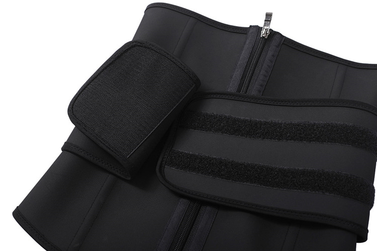 Shaping emulsion waist clip zip belt