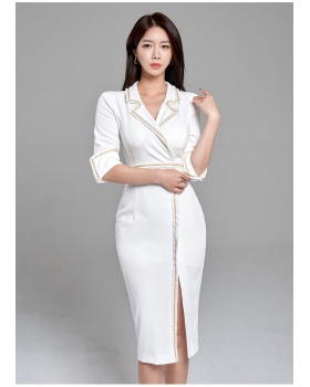Korean style business suit light skirt for women
