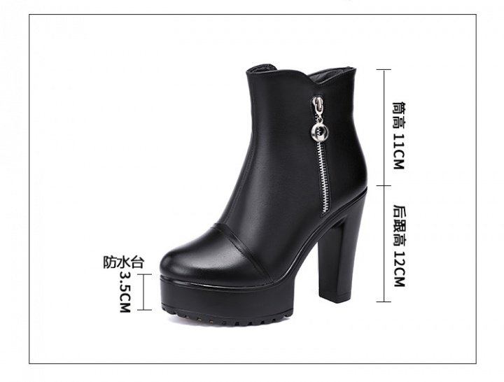Catwalk shoes high-heeled short boots for women